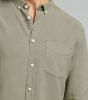 Dstrezzed Groene Casual Overhemd Shirt Button Down Tencel online kopen