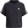 Adidas Essentials 3 Stripes Single Jersey Crop T shirt Dames online kopen