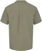Anerkjendt Olijf Casual Overhemd Akleo Tencel Mix Ss Shirt online kopen
