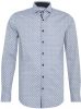 Blue Industry regular fit overhemd met all over print blauw/wit online kopen