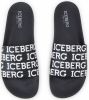 Iceberg IJsberg druppel 1507 maar slippers , Zwart, Heren online kopen