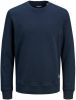 JACK & JONES ESSENTIALS sweater JJEBASIC donkerblauw online kopen