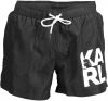 Karl Lagerfeld Iconische zwem shorts , Zwart, Heren online kopen