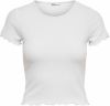 Only Shirt met ronde hals ONLEMMA S/S SHORT TOP NOOS JRS online kopen