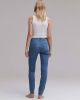 Opus Elma mid waist skinny cropped jeans met lichte wassing online kopen