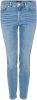 Opus Elma mid waist skinny cropped jeans met lichte wassing online kopen