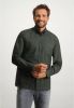 State of Art casual overhemd donkergroen geprint katoen wijde fit online kopen