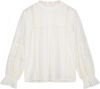 Summum 2s2753 11624 191 top lace appliqu&#xE9, cotton voile shell online kopen