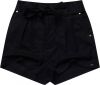 Superdry high waist straight fit short DESERT PAPER BAG SHORTS black online kopen