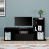 Homemania Tv meubel Sumatra 120x30x30/65 cm zwart online kopen