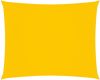 VidaXL Zonnescherm rechthoekig 2, 5x4 m oxford stof geel online kopen