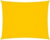 VidaXL Zonnescherm rechthoekig 3, 5x4, 5 m oxford stof geel online kopen
