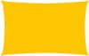 VIDAXL Zonnezeil 160 g/m&#xB2, 2, 5x3, 5 m HDPE geel online kopen