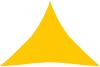 VIDAXL Zonnezeil 160 g/m&#xB2, 3, 6x3, 6x3, 6 m HDPE geel online kopen
