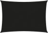VIDAXL Zonnezeil 160 g/m&#xB2, 3x4, 5 m HDPE zwart online kopen