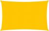 VIDAXL Zonnezeil 160 g/m&#xB2, 3x4 m HDPE geel online kopen