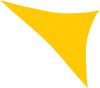 VIDAXL Zonnezeil 160 g/m&#xB2, 3x4x5 m HDPE geel online kopen